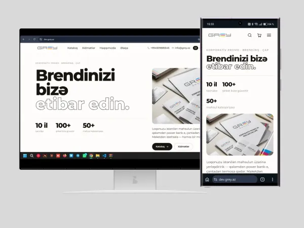 GREY Vebsayt